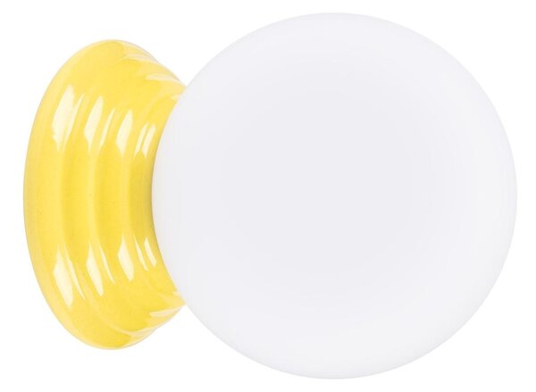 Sollux SL.1892 - Стенно осветително тяло за баня ZORI, 1xG9/8W/230V, IP44, жълто