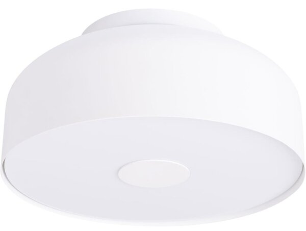 Sollux SL.1677 - Таванно осветително тяло OMIQ 4xE27/15W/230V, диаметър 30 см, бяло
