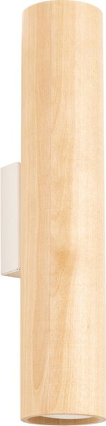 Sollux SL.1878 - Стенно осветително тяло LINO 2xGU10/10W/230V бук