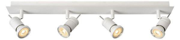 Lucide 17990/20/31 - LED спот TWINNY-LED 4xGU10/4,5W/230V бял 63 см