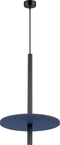 Sollux SL.1881 - Полилей на кабел FELTRO 1xG9/8W/230V черен/син