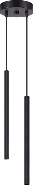 Sollux SL.1867 - Полилей на кабел ARCHE 2xG9/8W/230V черен