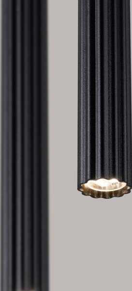 Sollux SL.1867 - Полилей на кабел ARCHE 2xG9/8W/230V черен