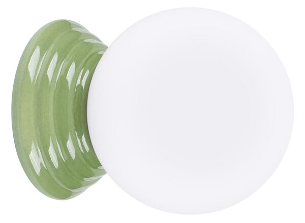 Sollux SL.1894 - Стенно осветително тяло за баня ZORI 1xG9/8W/230V IP44 зелено