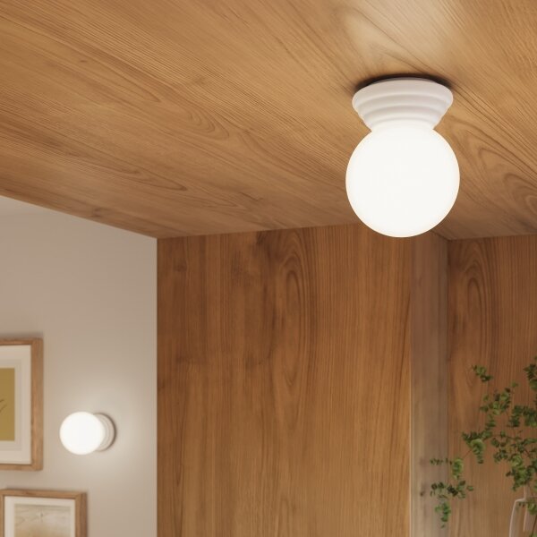 Sollux SL.1904 - Плафон за баня ZORI 1xG9/8W/230V Ø 12 см IP44 бял