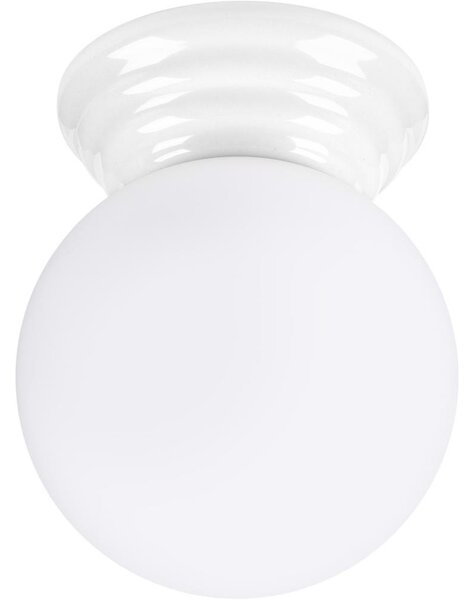 Sollux SL.1904 - Плафон за баня ZORI 1xG9/8W/230V Ø 12 см IP44 бял