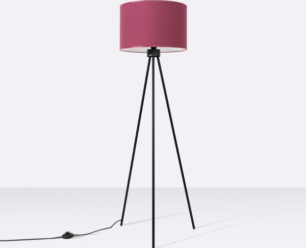 Sollux SL.1856 - Подова лампа NEVIA 1xE27/15W/230V червена