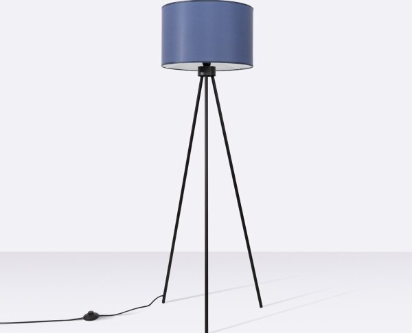 Sollux SL.1855 - Подова лампа NEVIA 1xE27/15W/230V синя