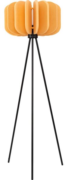 Sollux SL.1864 - Подова лампа MULA 1xE27/15W/230V жълта