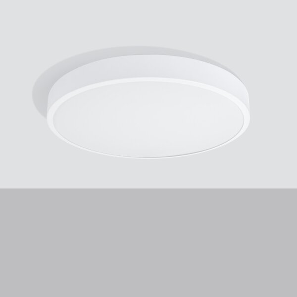 Sollux SL.1249 - LED таванно осветително тяло ONYX LED/48W/230V, Ø 60 cm, бяло