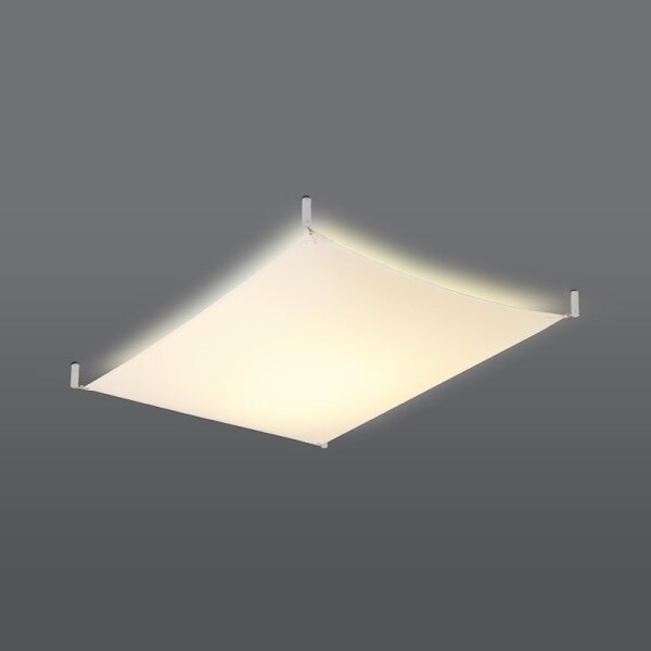 Sollux SL.0737 - LED плафон LUNA 2xG13/8,5W/230V 80x105 cm бял