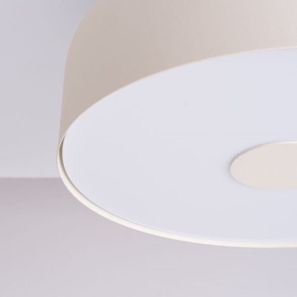 Sollux SL.1679 - Плафон OMIQ 4xE27/15W/230V Ø 30 см кремав