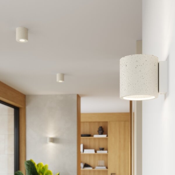 Sollux SL.1840 - Настенно спот осветително тяло ORBIS 1xG9/8W/230V бетон/кремава