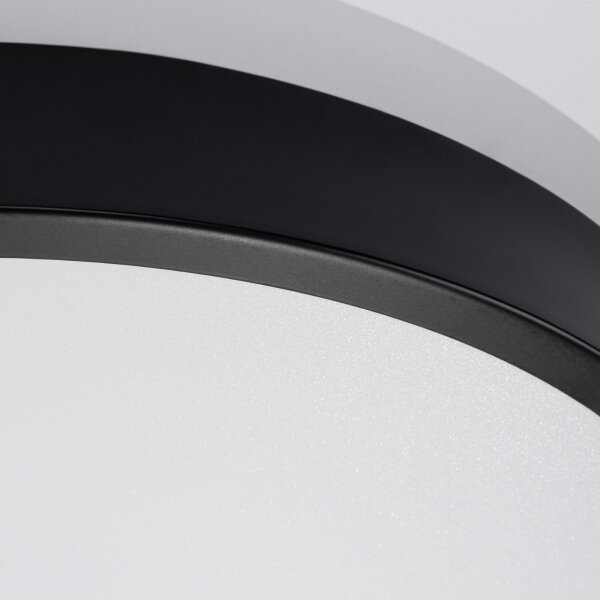 Sollux SL.1244 - LED таванно осветително тяло ONYX LED/32W/230V Ø 40 см черно