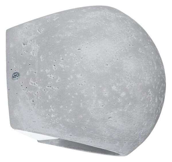 Sollux SL.1362 - Настенно осветително тяло GLOBE 2xG9/8W/230V бетон/сиво