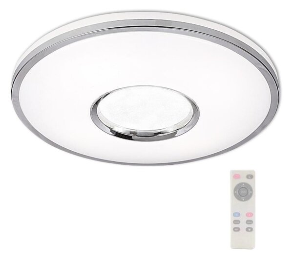 LED Димируем плафон LEON LED/24W/230V + дистанционно управление