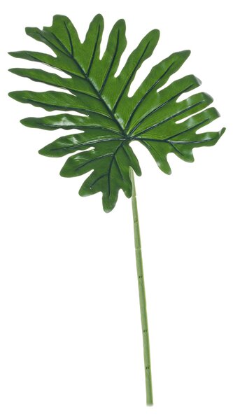 BIZZOTTO ИЗКУСТВЕНО ЛИСТО PHILODENDRON 53CM ЗЕЛЕНО