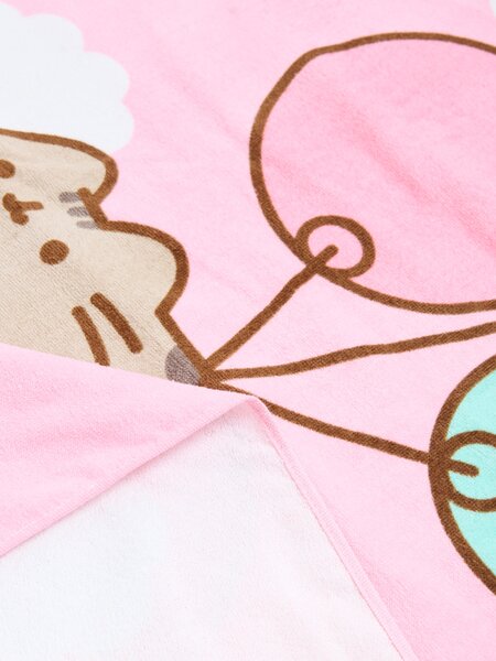 Sinsay - Памучна кърпа за баня Pusheen the Cat - розов