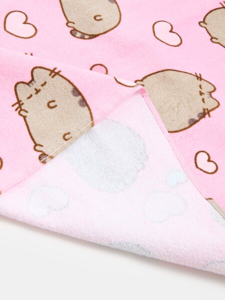 Sinsay - Хавлиена кърпа Pusheen the Cat - розов