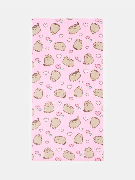 Sinsay - Хавлиена кърпа Pusheen the Cat - розов
