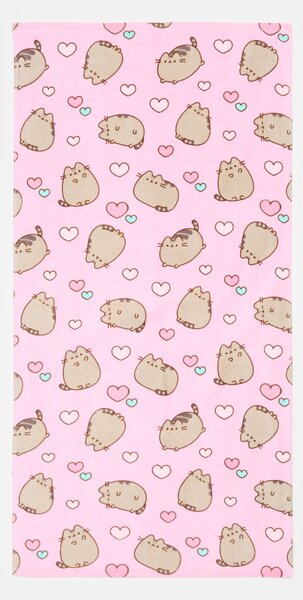 Sinsay - Хавлиена кърпа Pusheen the Cat - розов