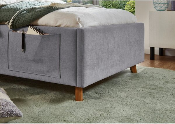 Сиво детско легло 90x200 cm без ламелно дъно Cosy – Meise Möbel
