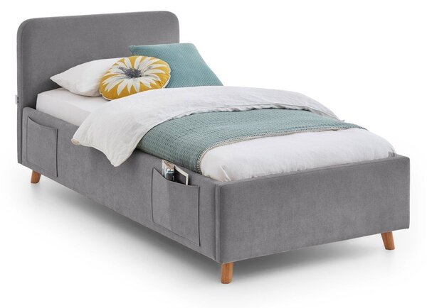 Сиво детско легло 90x200 cm без ламелно дъно Cosy – Meise Möbel