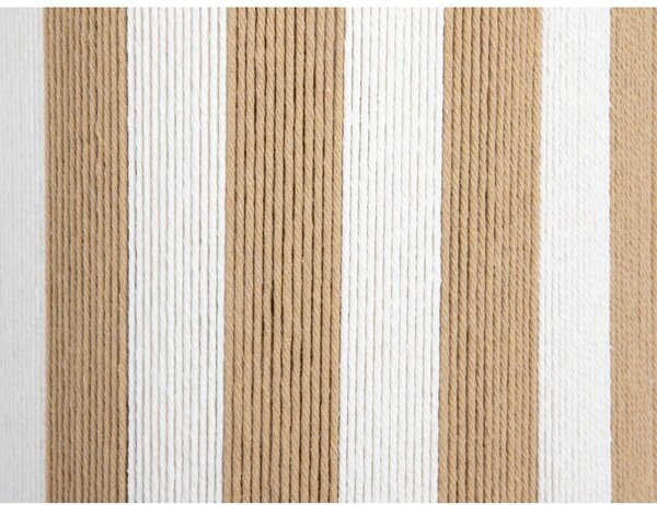 Бяла/в естествен цвят въжена настолна лампа (височина 58 cm) Vienna Stripes – Leitmotiv