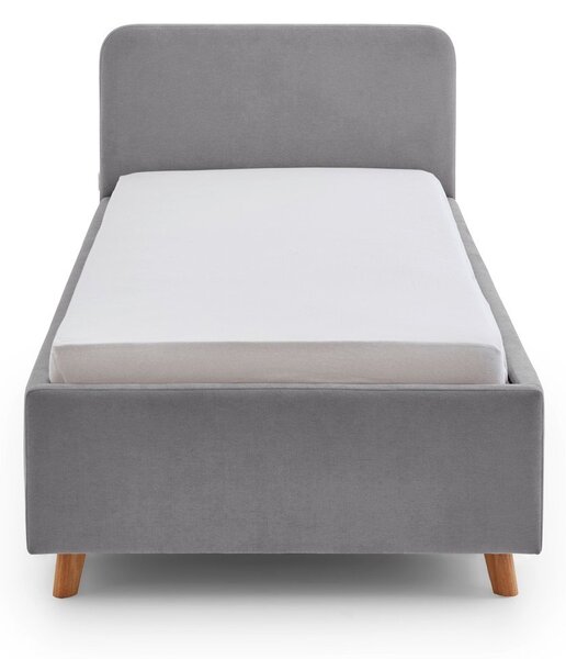 Сиво детско легло 90x200 cm без ламелно дъно Cosy – Meise Möbel