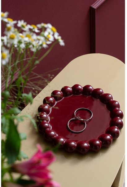 Керамичен декоративен поднос ø 20 cm Cadiz Dotty – PT LIVING
