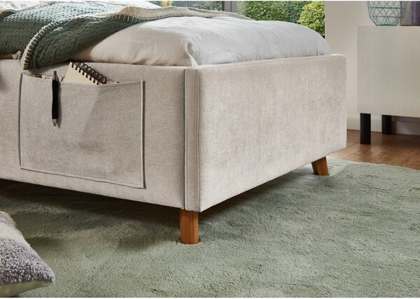 Бежово детско легло 90x200 cm без ламелно дъно Cosy – Meise Möbel