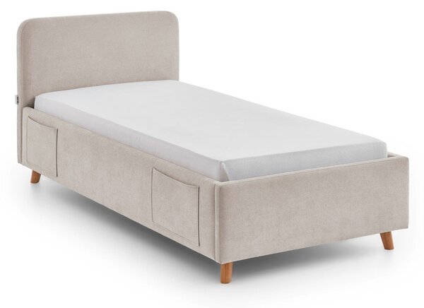 Бежово детско легло 90x200 cm без ламелно дъно Cosy – Meise Möbel