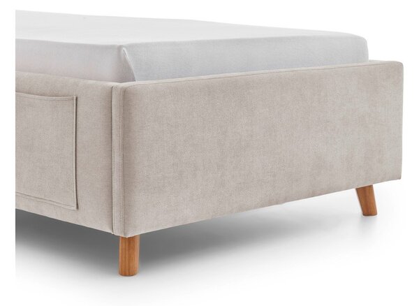 Бежово детско легло 90x200 cm без ламелно дъно Cosy – Meise Möbel