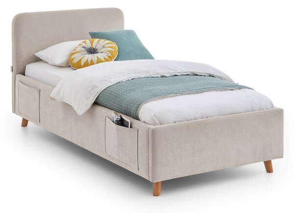 Бежово детско легло 90x200 cm без ламелно дъно Cosy – Meise Möbel