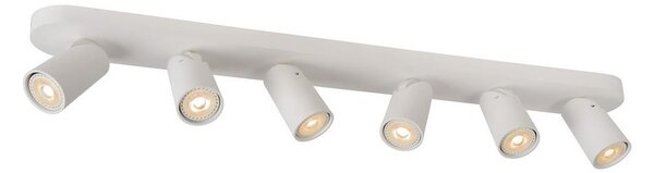 Lucide 23954/31/31 - LED Спот XYRUS 6xGU10/5W/230V бял