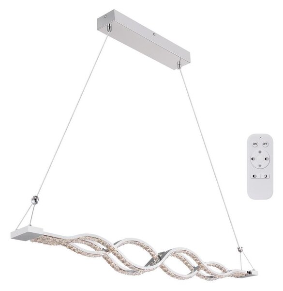 Globo 67109-30 - LED димируема висяща лампа на кабел PILLA LED/30W/230V + дистанционно управление