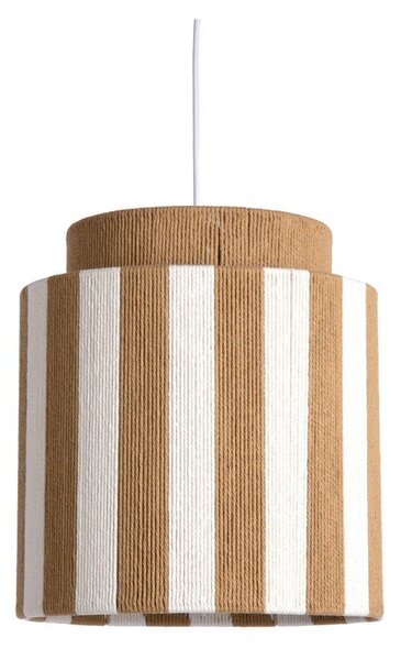 Бяло/в естествен цвят въжено висящо осветително тяло ø 30 cm Vienna Stripes – Leitmotiv