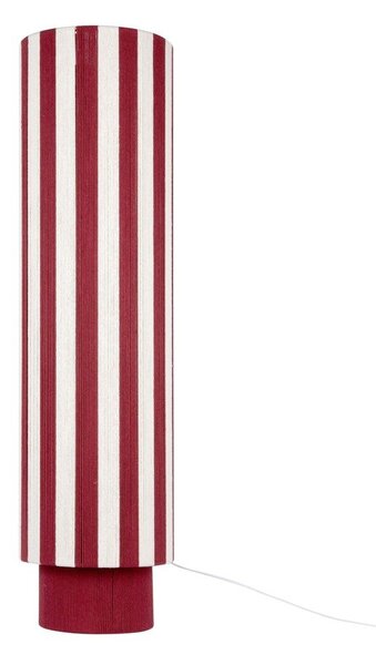 Червена/бяла въжена подова лампа (височина 106 cm) Vienna Stripes – Leitmotiv