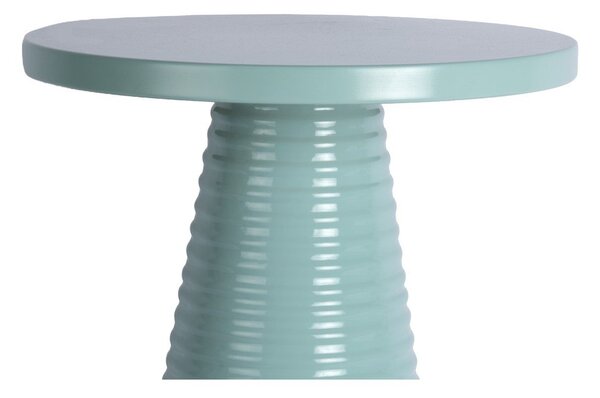 Метална кръгла странична масичка ø 40 cm Catania Ribbed – Leitmotiv
