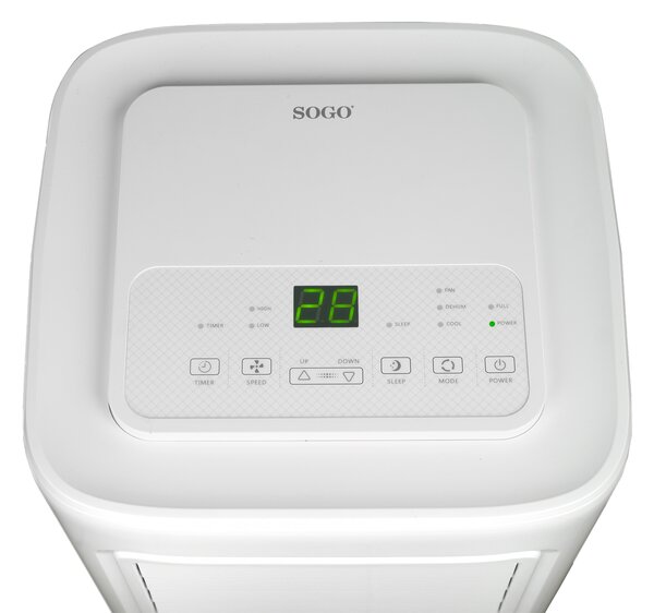 Мобилен климатик с обезвлажнител SOGO COOL COMFORT, 800W