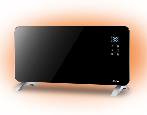 Смарт конвектор SOGO, подов, водонепромокаем, 1500W