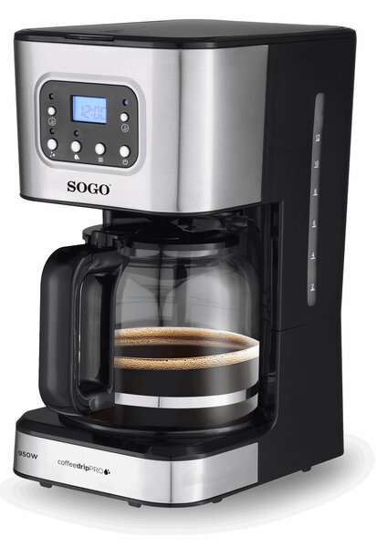 Филтърна кафемашина SOGO Coffeedrip PRO, 1.5 л, 950W