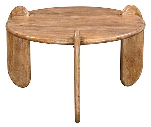 Масичка за кафе Earten boho Natural 80x80x40 cm