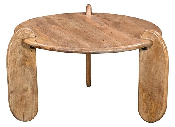 Масичка за кафе Earten boho Natural 80x80x40 cm