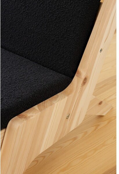 Тъмносиво кресло Sway – Karup Design
