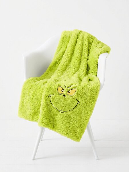 Sinsay - Одеяло Grinch - зeлeн
