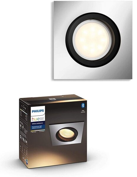 Philips 50421/48 / P9 - Светодиодно осветително тяло MILLISKIN 1xGU10 / 5W / 230V