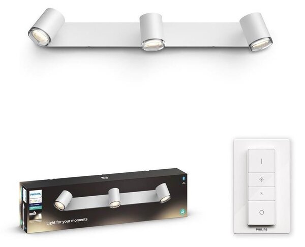 Philips - LED Димируем спот за баня Hue ADORE 3xGU10/5W/230V IP44