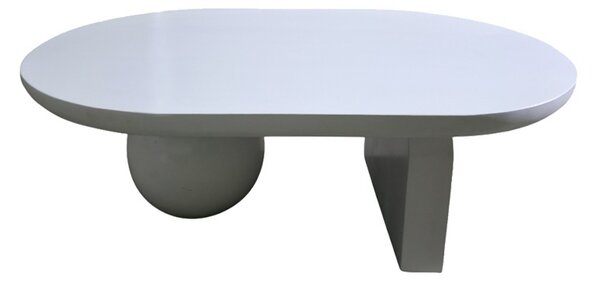 Масичка за кафе Kane boho White 110x72x38 cm