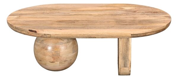 Масичка за кафе Kane boho Natural 110x72x38 cm